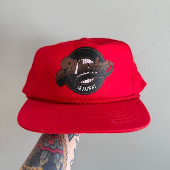 Unique Vintage Other - 3/$30 🌟 VTG Skagway Alaska Flatbrim Hat